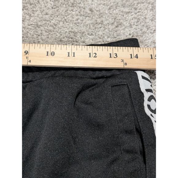 Men's Volcom Small Black Polyester/Cotton Album Pants Spell Out Logo Black White - Picture 8 of 10